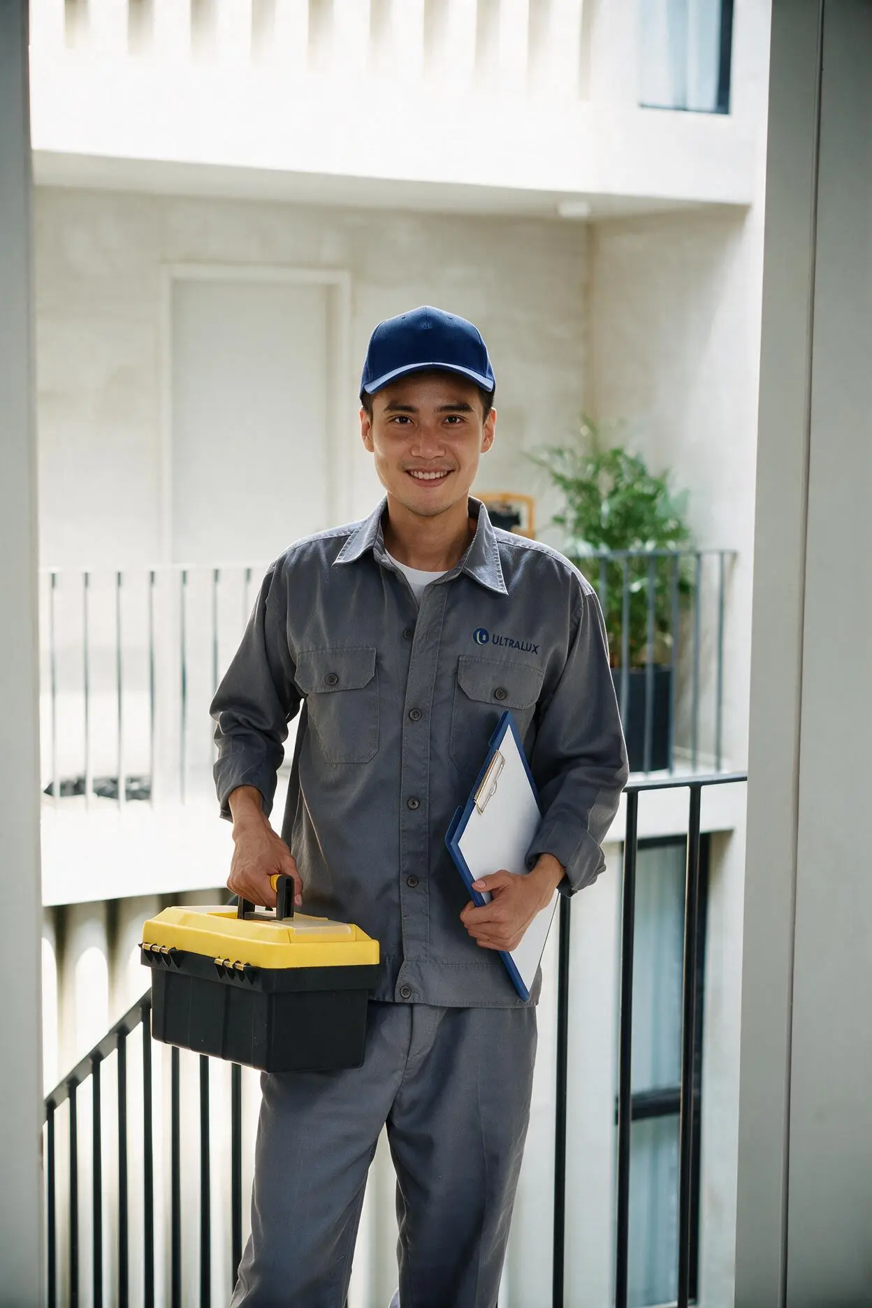 Mechanic with Ultralux Uniform